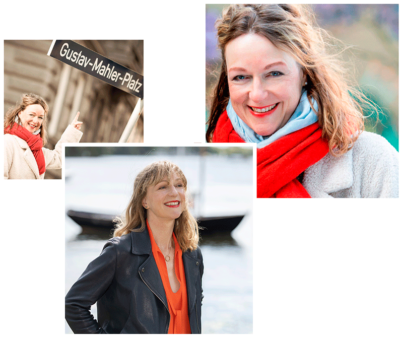 drei fotos von angelika franke stadtfuehrung hamburg